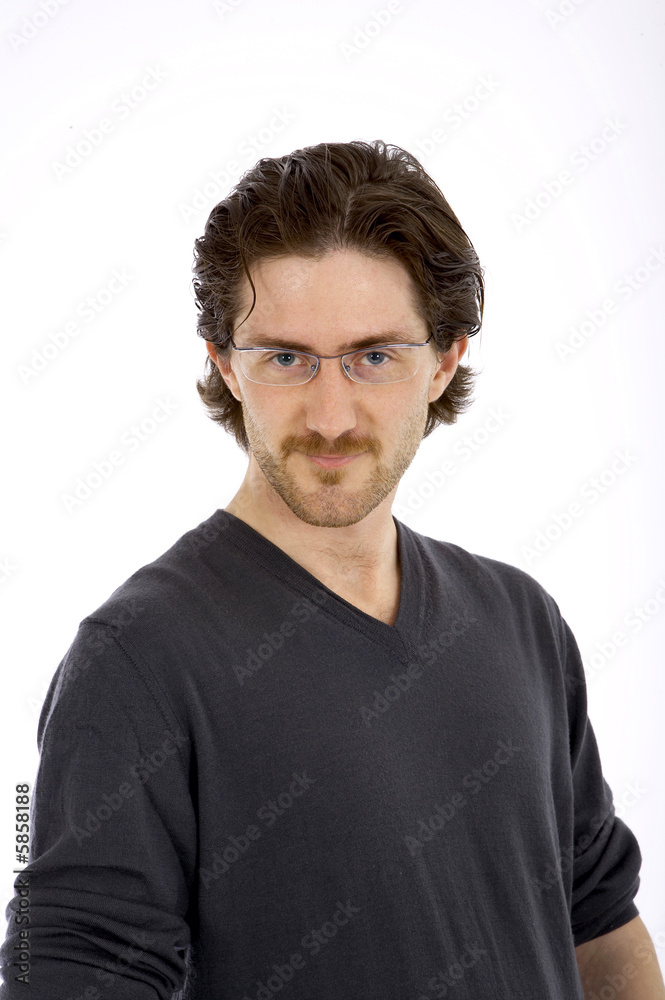 junger Mann mit Pulli junger Mann mit Pulli