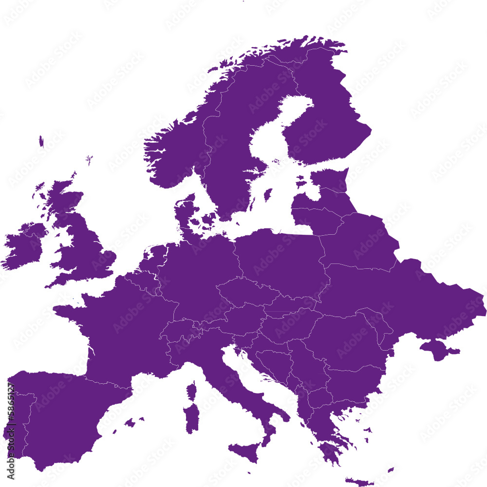 Naklejka premium EUROPE