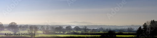The view towards the malvern hills f photo