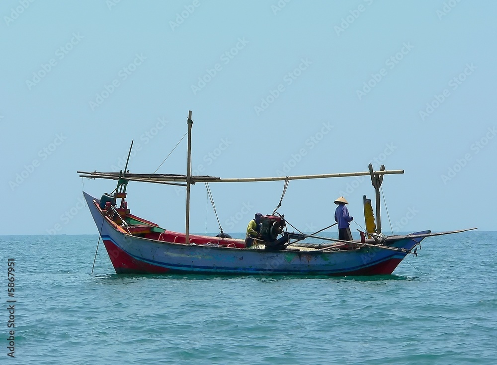 Fototapeta premium Javanese fishboat