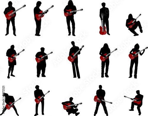rock and roll silhouettes