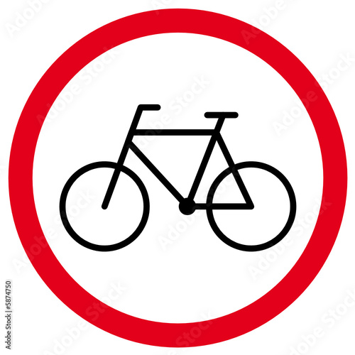 Radfahren verboten