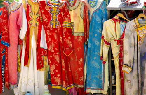 Vêtements colorés, Chine