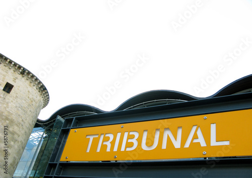 Tablou pe pânză tribunal
