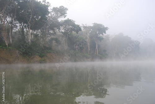 Misty River Nepal