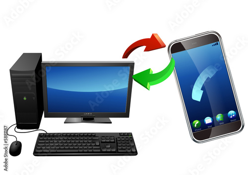 Synchronisation ordinateur et smart phone