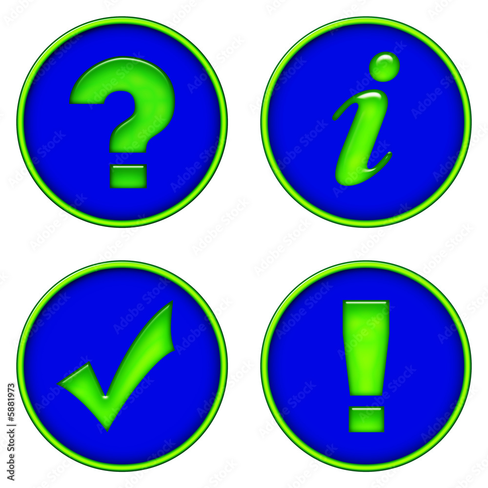 Information Buttons Information Buttons