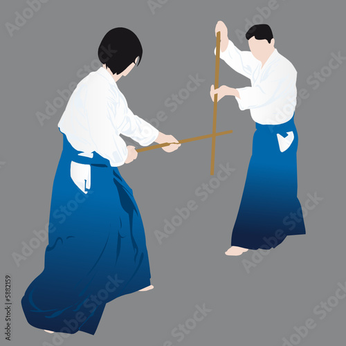 technique d'aikido - jo waza