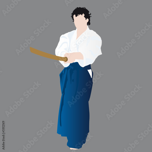 technique d'aikido - boken