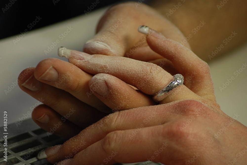 Obraz premium Fingernägel