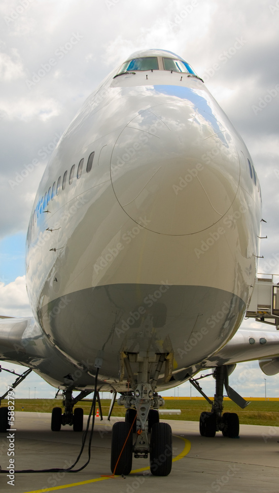 Naklejka premium Flugzeug