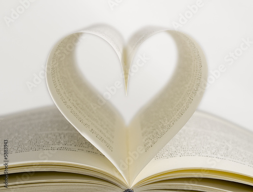 Corazon en libro