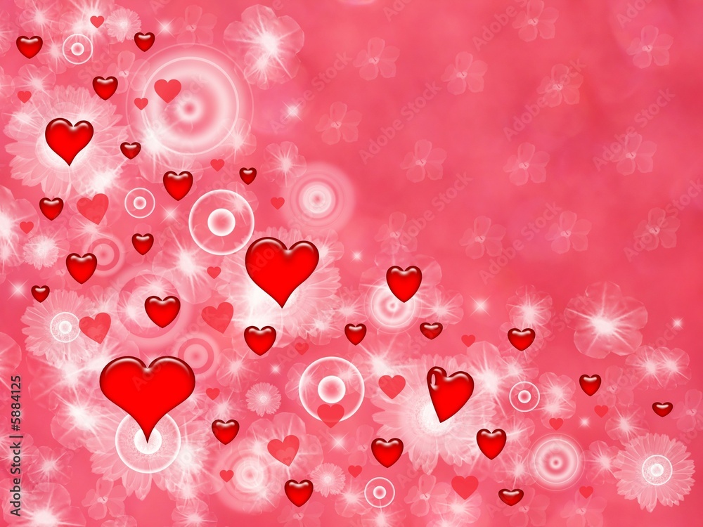 Obraz premium Valentine background