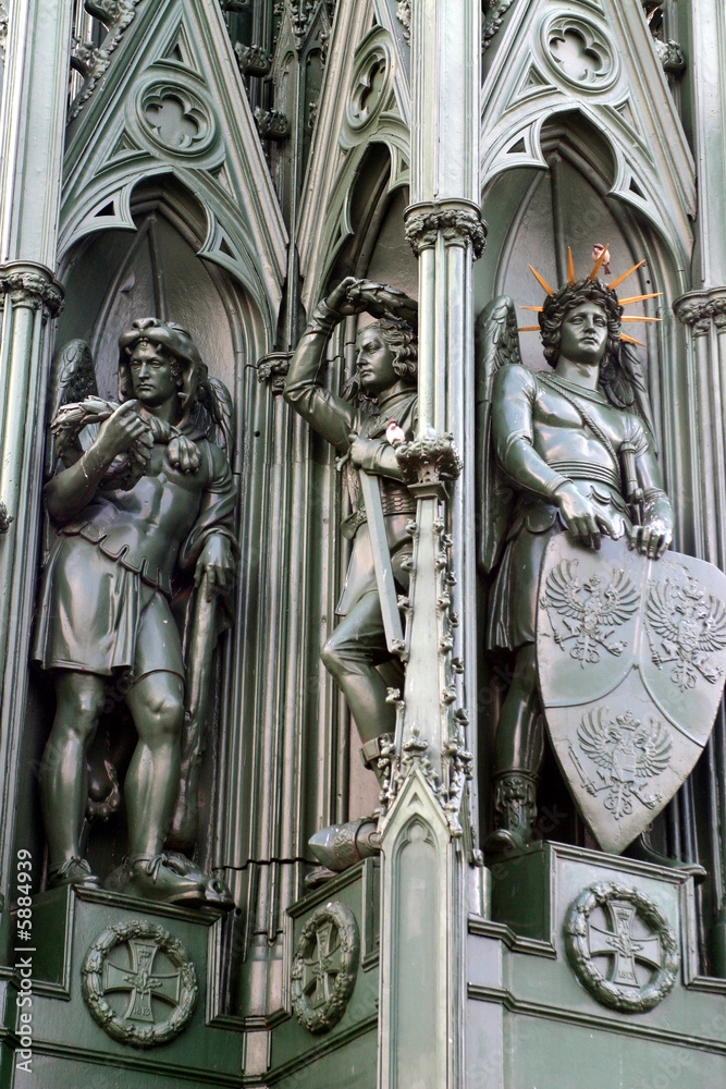 Obraz premium Statue-Berlin 