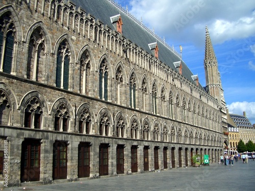 Ypres / Ieper / Ypern - Cloth Hall and Grote Market photo