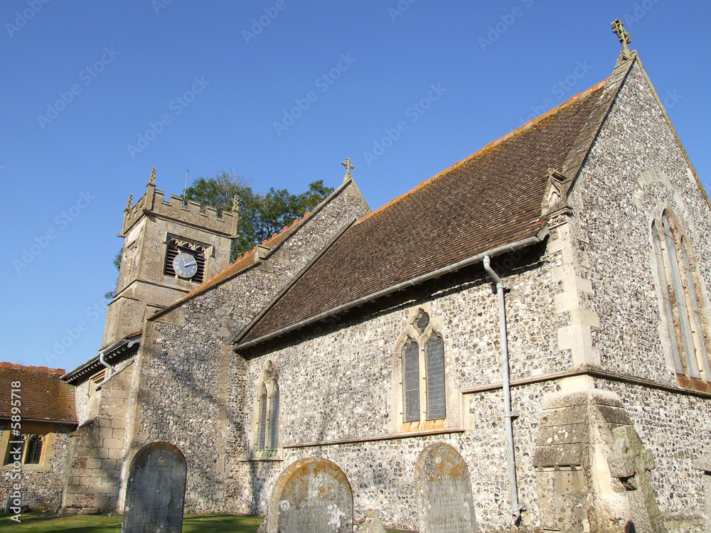 Rural Church Near Salisbury,UK
