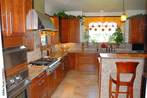 Interiors of kitchen