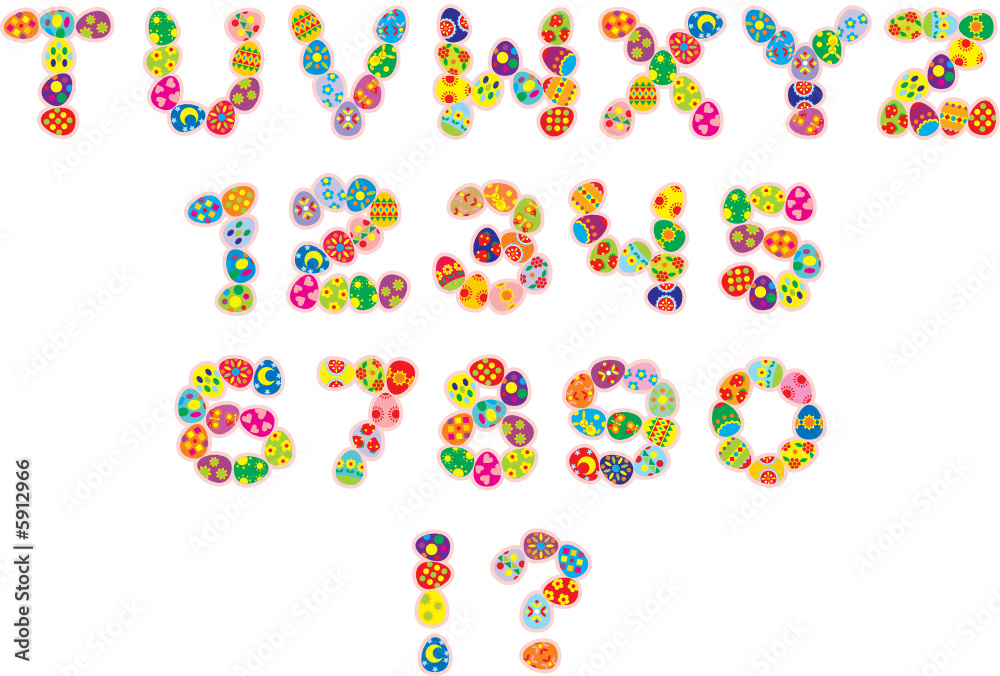 “Happy Easter” text font (part 2) “Happy Easter” text font (part 2)