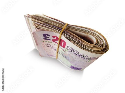 фотографія Pound notes