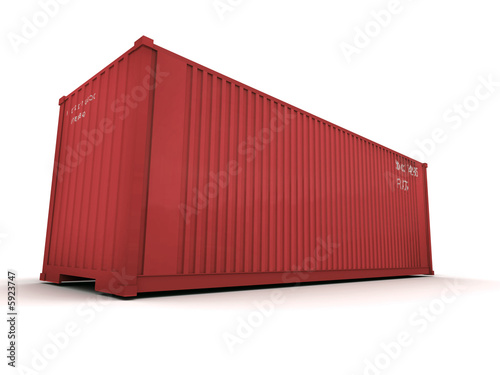 container red color 3
