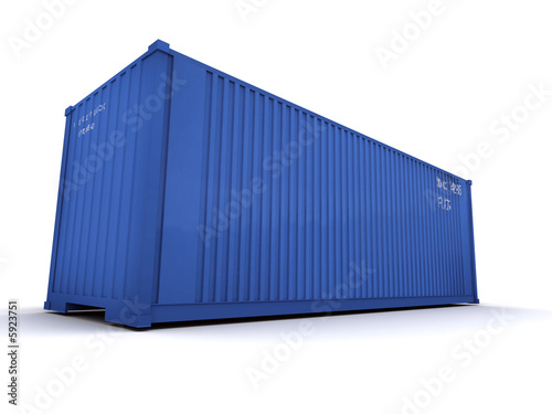 container blue color 3