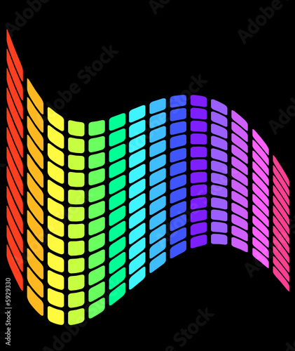 wavy grid pattern