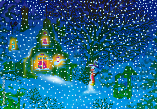 Winter night