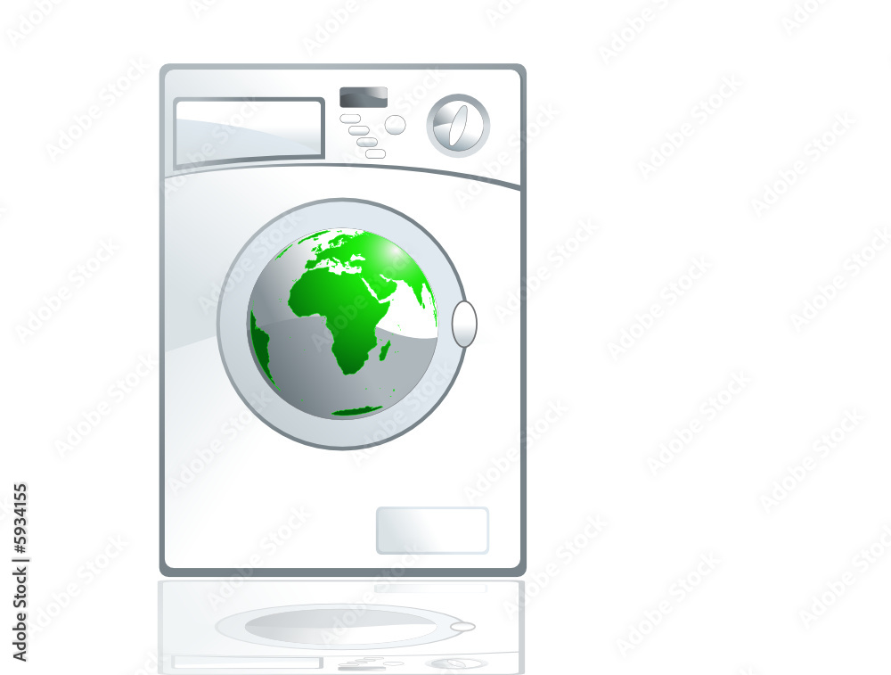 machine à laver la terre
