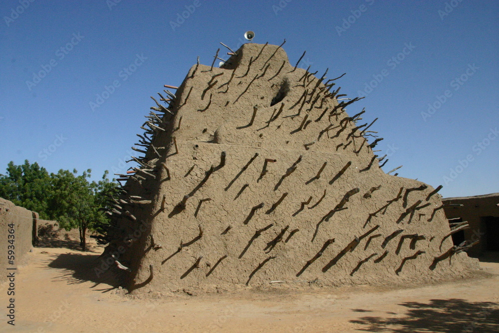 Fototapeta premium Tombeau des Askias, Gao, patrimoine humanite,Unesco
