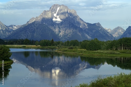 Foto Mount Moran reflection , Grand Teton National Park