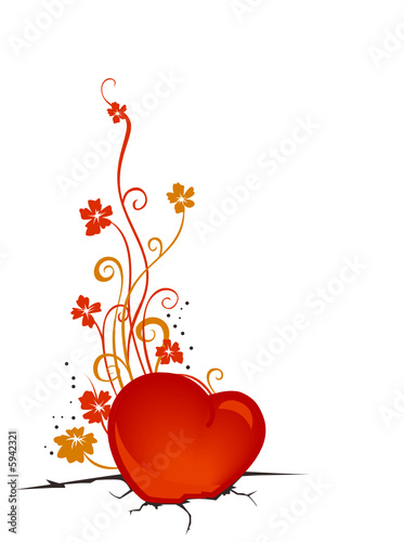 Abstract Floral Design