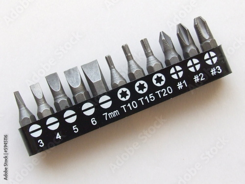 screwdriver bits photo