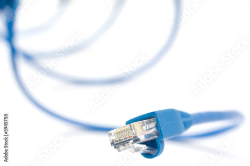 Network connection plug RJ-45