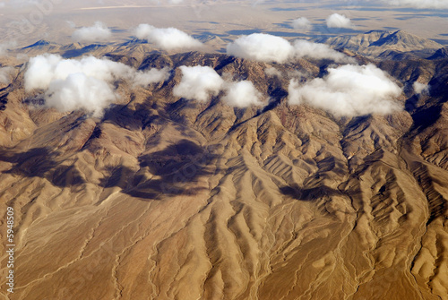Photography Aerial View of Red Rock Canyon near Las Vegas