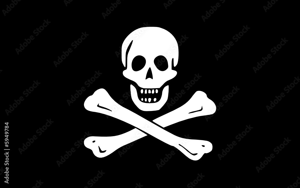 Obraz premium pirata edward england