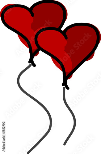 Herzluftballons