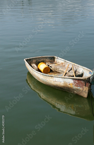 A small dinghy boat photo