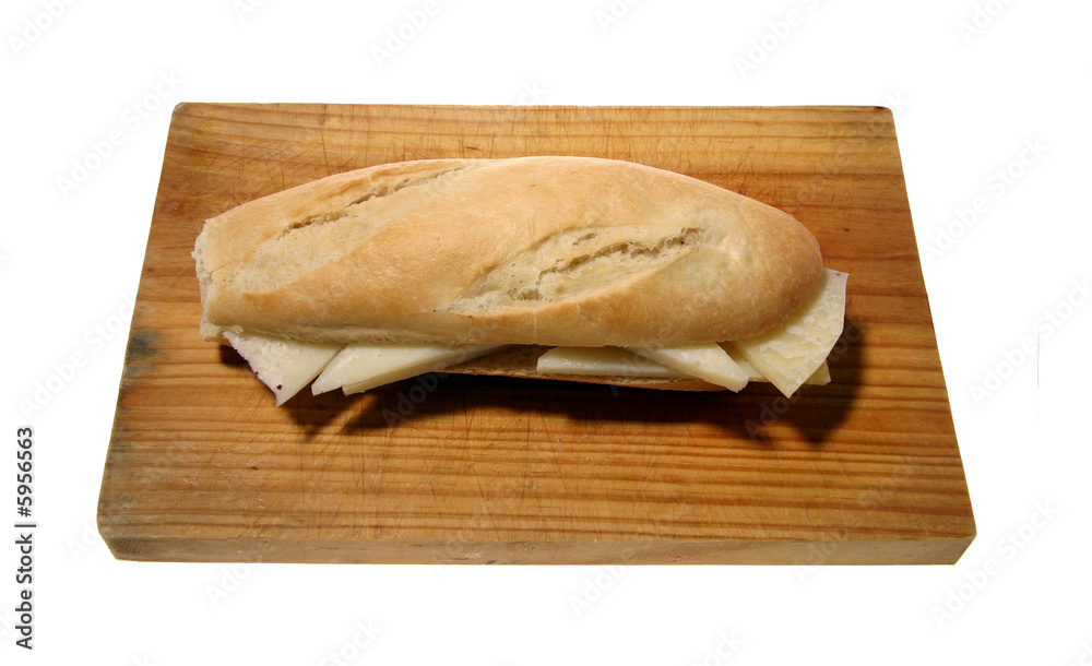 Bocadillo de queso Manchego Bocadillo de queso Manchego