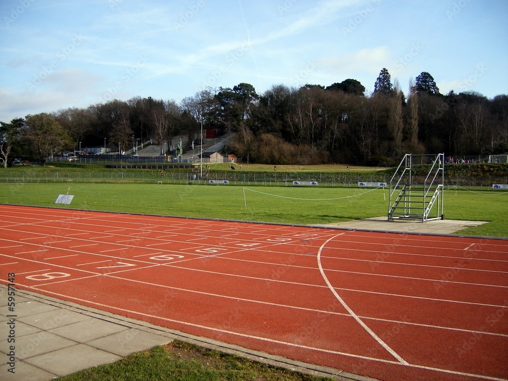 Obraz premium Track and Field - Start Line