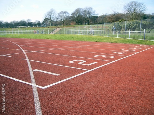 Track and Field - Start Lanes