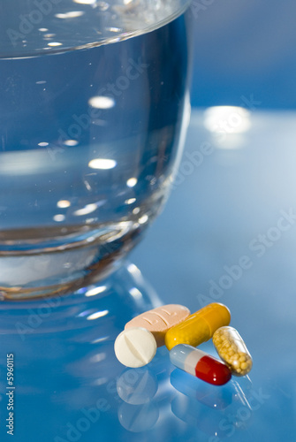 Bunte Tabletten