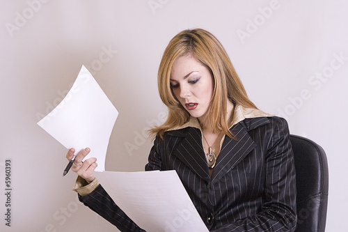 Obraz w ramie Work in office