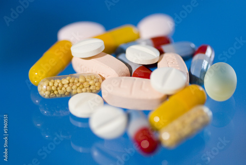 Bunte Tabletten