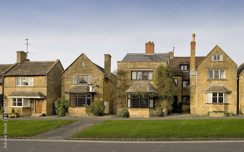 Town houses on the high street broadway cotswolds Town houses on the high street broadway cotswolds