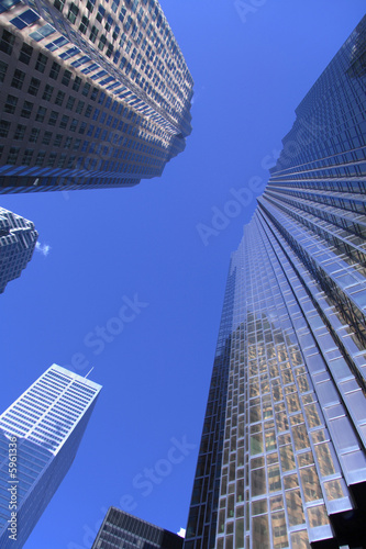 downtown office buildings