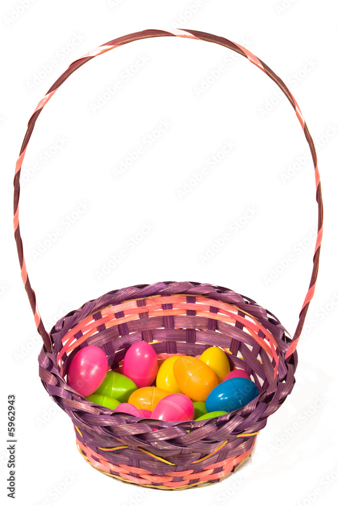 Colorful Easter Basket Colorful Easter Basket
