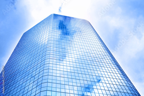 Glass buildings