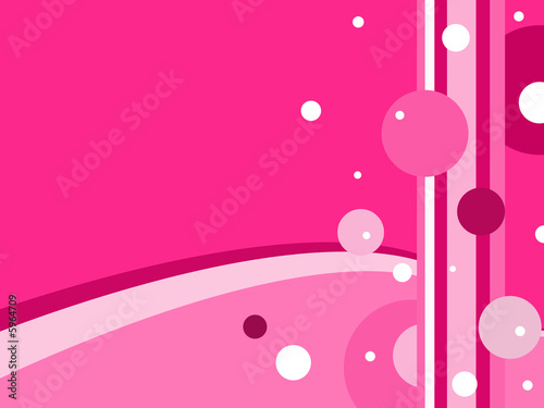 abstract pink background with round shapes