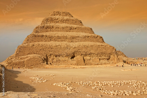 Step Pyramid of King Zoser  (Djoser) photo