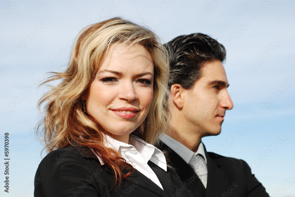 portrait of a confident and successful business team portrait of a confident and successful business team